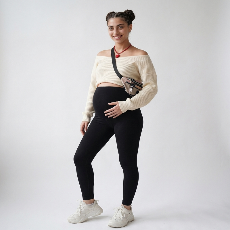 Second Skin Maternity Leggings | Seamless Stretch