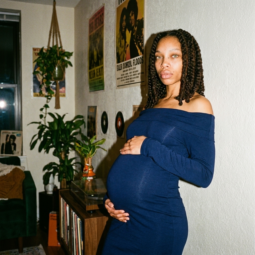 One-Shoulder Sculpt Maternity Dress | Asymmetric