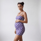 Polka Dot Suspender Maternity Dress | Retro Fit