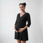 Party V-Neck Maternity Dress | Plunge Fitted