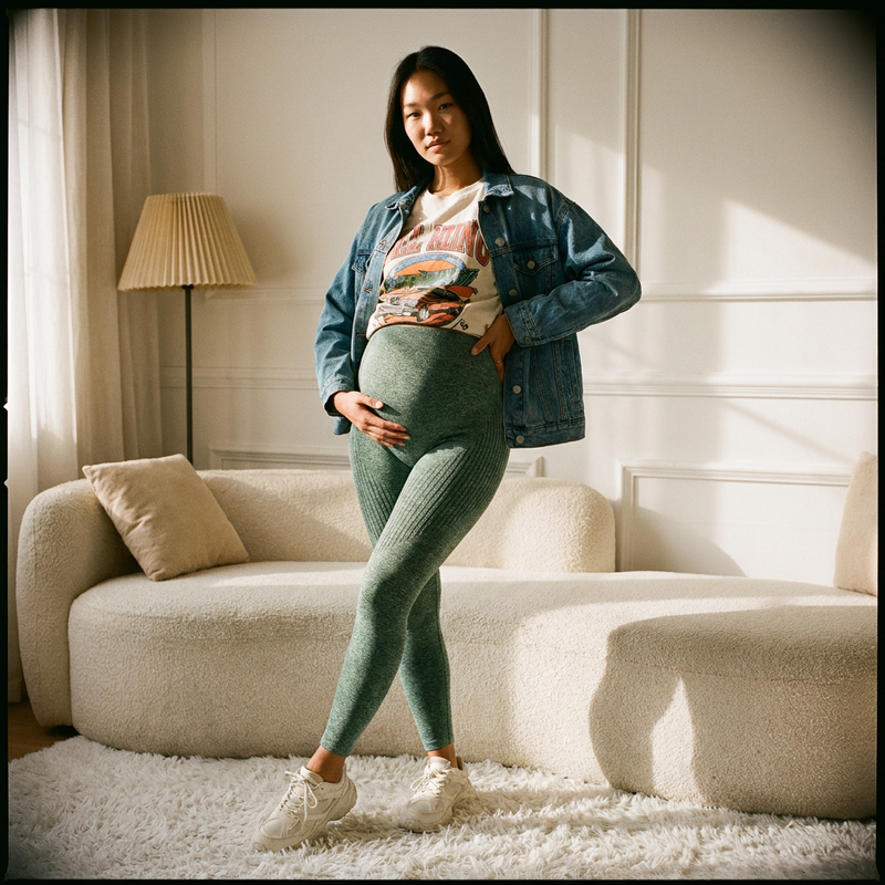 Stretch Studio Maternity Pants | 4-Way Yoga