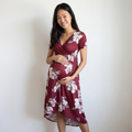 Print Party Maternity Dress | Bold Fitted