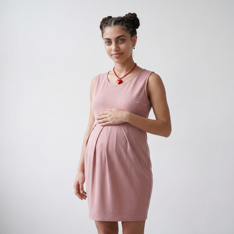 Bumpsuit Heatwave Maternity Dress | Ribbed Bodycon